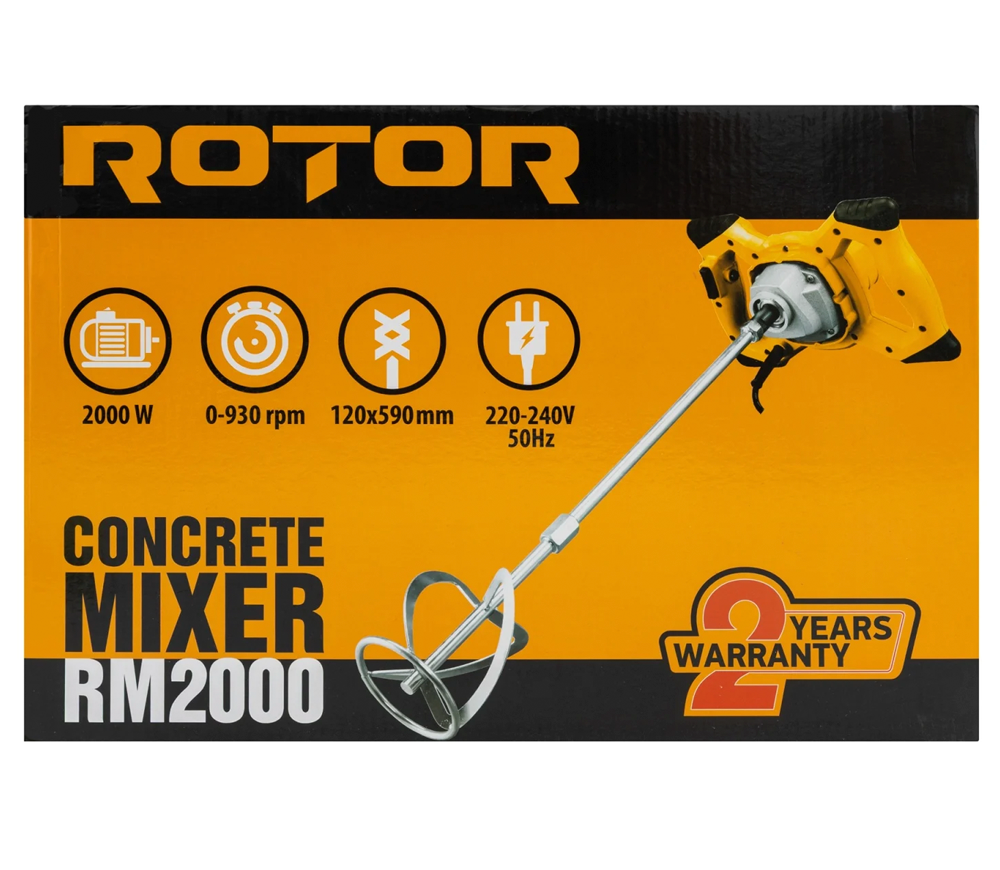 Миксер строительный ROTOR RM2000 2000вт-8