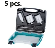 Set carote cu carbură de wolfram Wolfcraft 1003000 Carbură de wolfram 8/33/53/68mm-2