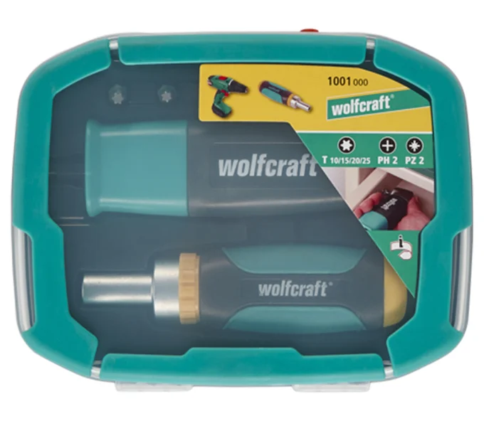 Set de biți cu adaptor unghiular Wolfcraft 1001000 PH/PZ/TX-8