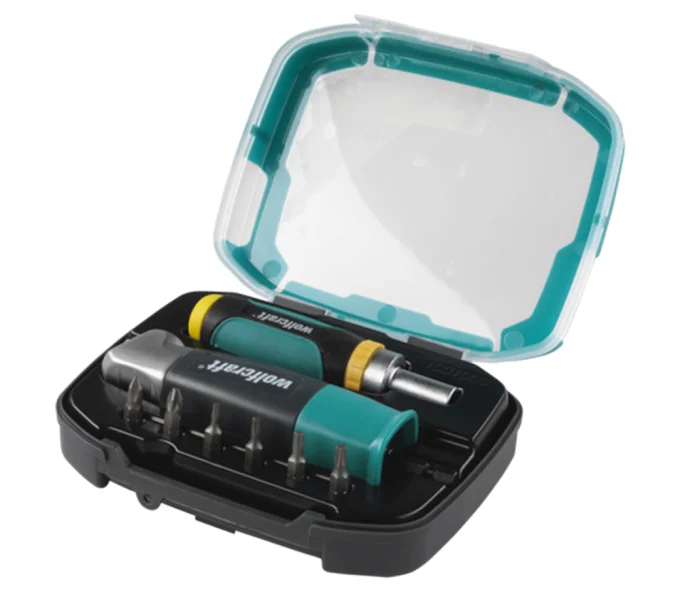Set de biți cu adaptor unghiular Wolfcraft 1001000 PH/PZ/TX-1