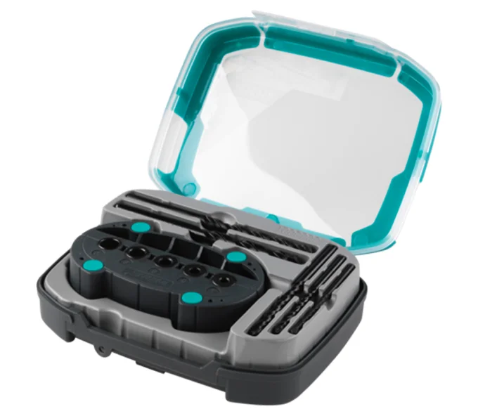 Set universal burghie cu ghidaj Wolfcraft 1000000-1