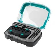 Set universal burghie cu ghidaj Wolfcraft 1000000-1