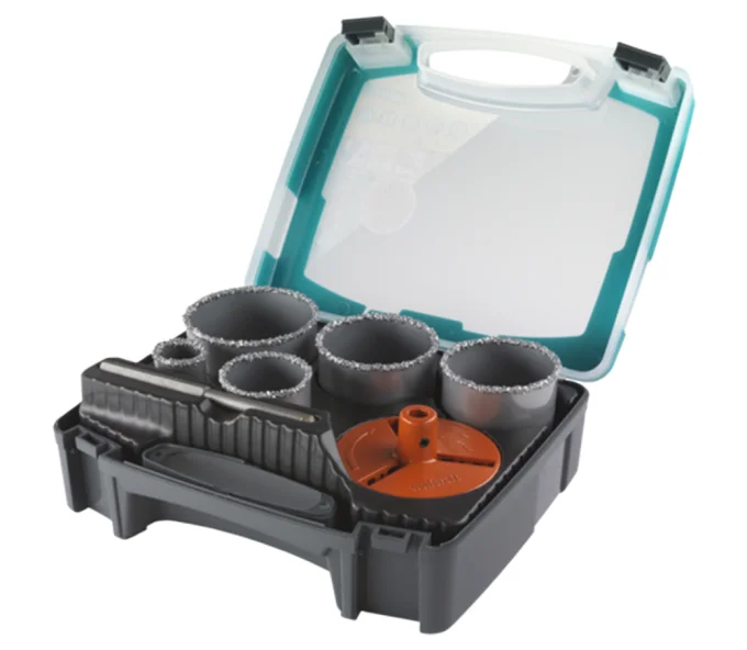 Set carote cu carbură de wolfram Wolfcraft 3464000 Carbură de wolfram 33/53/68/73/83mm-1