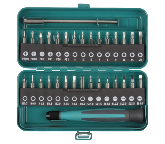 Set biți Wolfcraft Micro Bit Box PH/PZ/SL/TX/HEX 28mm-2