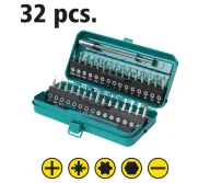 Set biți Wolfcraft Micro Bit Box PH/PZ/SL/TX/HEX 28mm-4