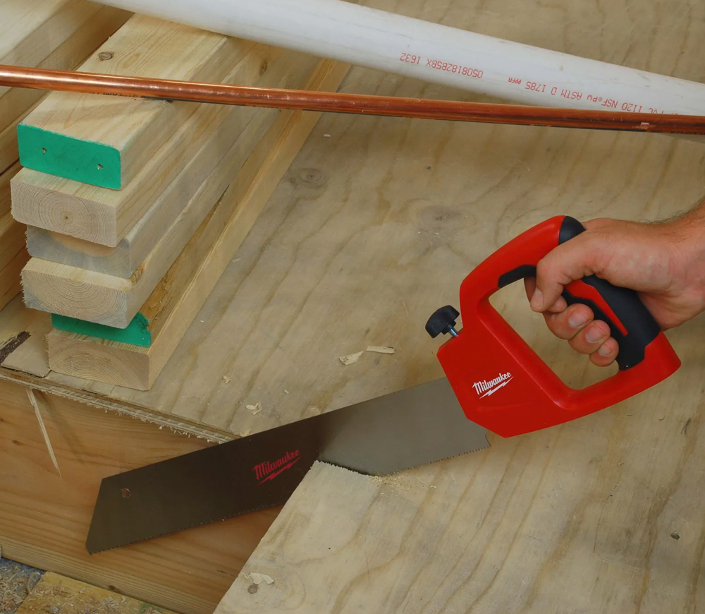 Fierăstrău pentru țevi din plastic MILWAUKEE PVC Saw 305mm-3