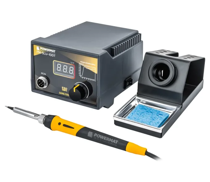 Паяльная станция POWERMAT PM-SLU-100T 100вт 480°C Сетевой-1