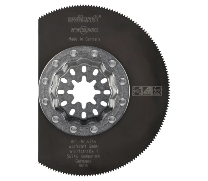Pânză segmentată Wolfcraft 4244000 85mm Lemn/Plastic-2