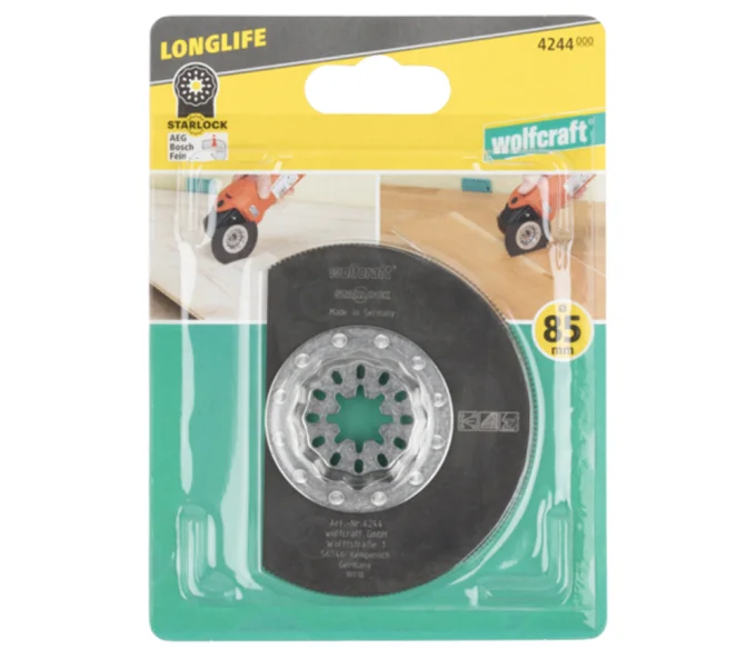Pânză segmentată Wolfcraft 4244000 85mm Lemn/Plastic-5