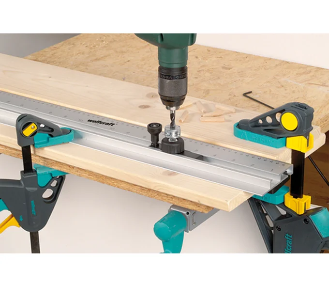 Șablon universal pentru dibluri Wolfcraft 4650000-3