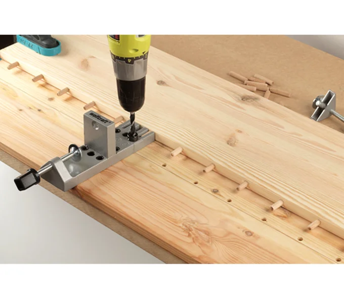 Set universal pentru dibluri Wolfcraft 3750000-3
