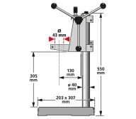 Stand de găurit Wolfcraft 5027000-6