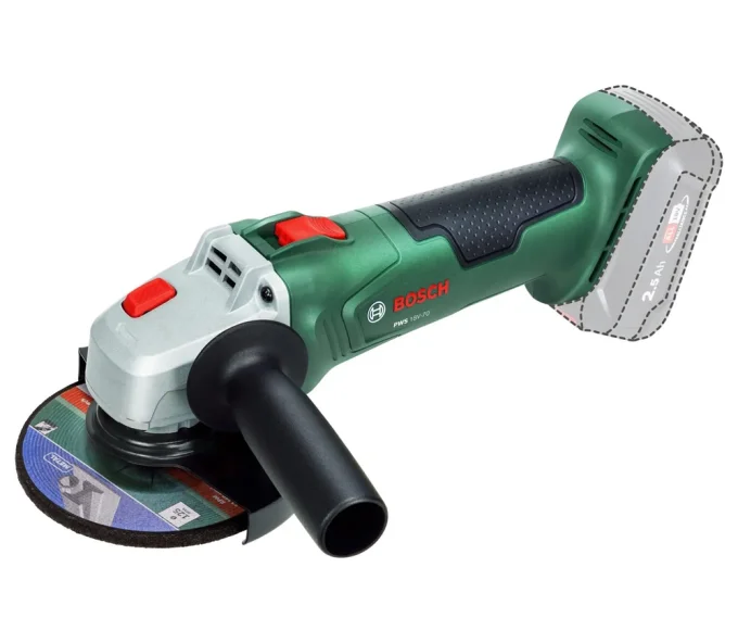 Угловая шлифмашина аккумуляторная BOSCH PWS 18V-70 125мм 18В-1