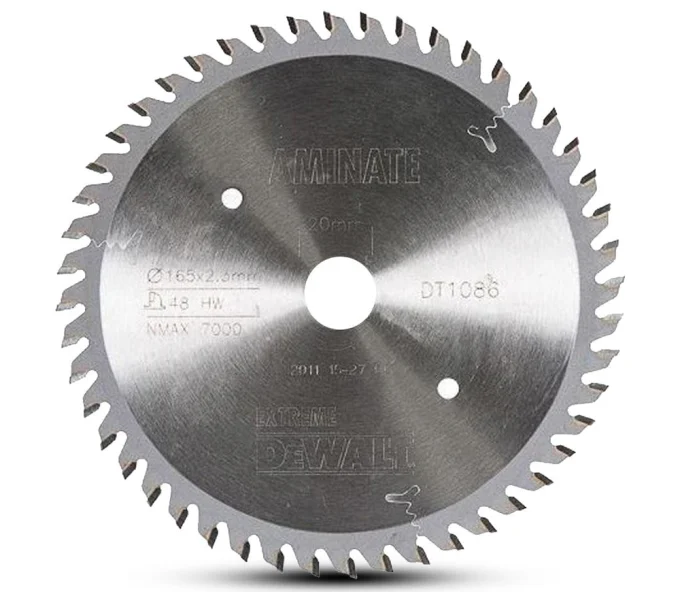 Disc pentru fierastrau electric DEWALT DT1086-QZ 165mm 1.6mm Lemn-1