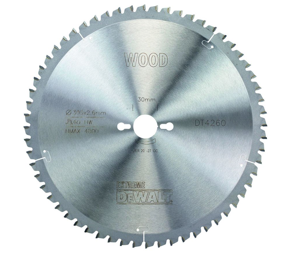 Disc pentru fierastrau electric DEWALT DT4260 305mm 1.8mm Lemn