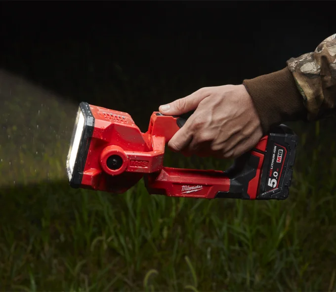 Lanternă construcții cu acumulator (fara bat) MILWAUKEE M18 SLED-0 600/1200/1250lm 18V-7