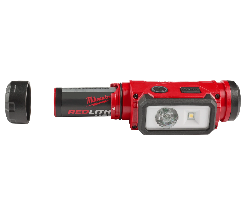 Фонарь налобный MILWAUKEE L4 HL2-301 100/400/600лм Li-Ion-8