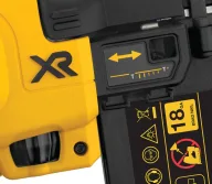 Pistol de cuie cu acumulator (fără bat) DEWALT DCN680NT-XJ 18V-5