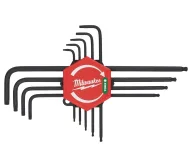 Set 9 chei Torx în formă de L MILWAUKEE 4932492693 T8-T40-2