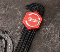 Set 9 chei Torx în formă de L MILWAUKEE 4932492693 T8-T40-4
