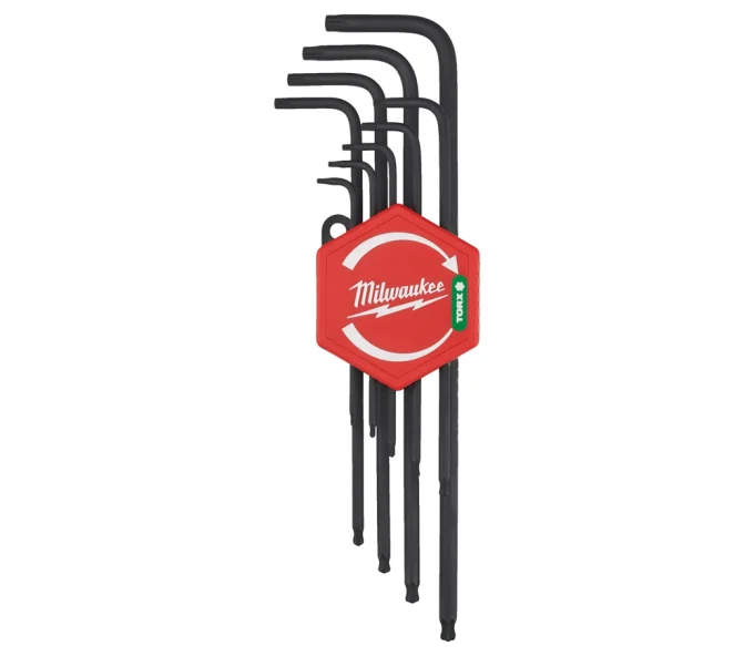 Set 9 chei Torx în formă de L MILWAUKEE 4932492693 T8-T40-1