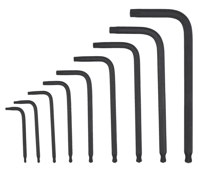 Set 9 chei Torx compacte L-Form MILWAUKEE 4932492703 T8-T40-3