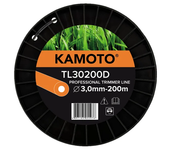 Леска для триммера KAMOTO TL30200D 3.0мм 200000мм-2