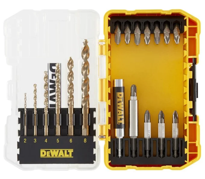 Set burghie și biți (19 buc) DeWALT DT70711 Extreme-1