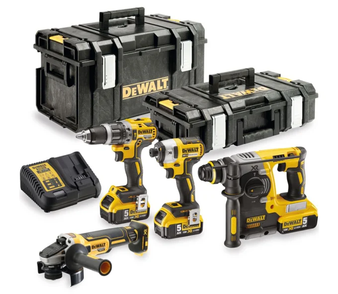 Set de unelte cu acumulator DEWALT DCK422P3-QW-1