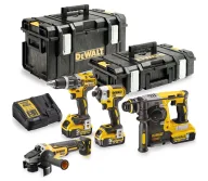 Set de unelte cu acumulator DEWALT DCK422P3-QW-1