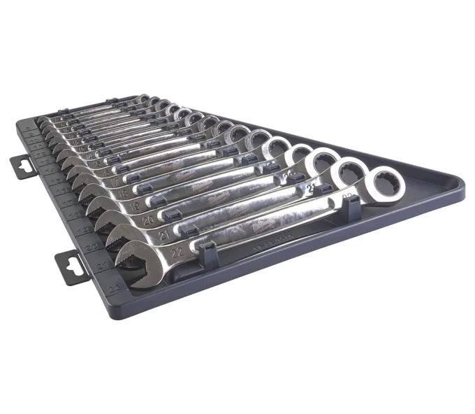 Set 15 chei combinate cu clichet Milwaukee MAX BITE™-3