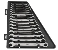 Set 15 chei combinate cu clichet Milwaukee MAX BITE™-1