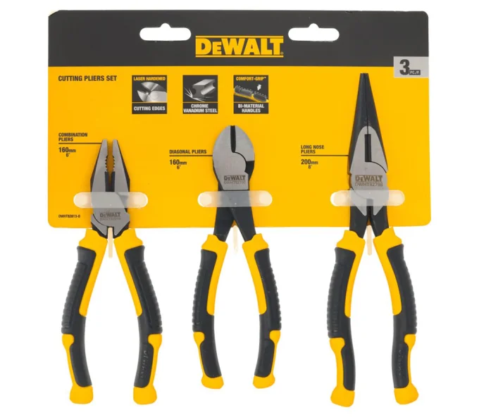 Набор плоскогубцев и кусачек DEWALT DWHT82813-0 160-200мм-5