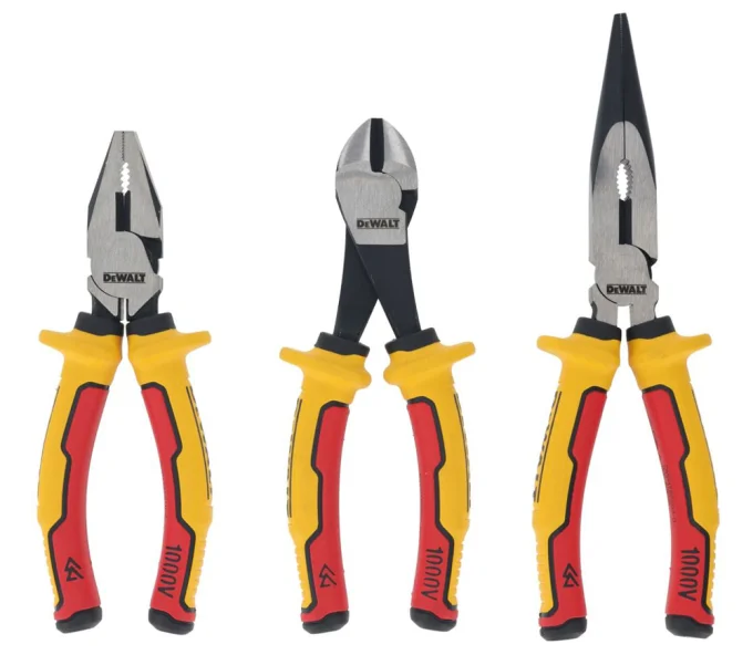 Набор плоскогубцев и кусачек VDE DEWALT DWHT82811-0 160-200мм-1