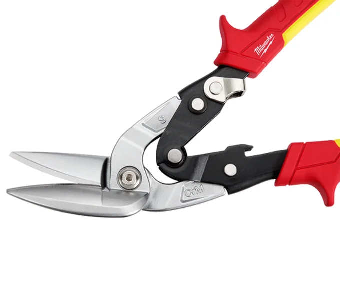 Ножницы по металлу MILWAUKEE Straight Offset Aviation Snips Прямой-3