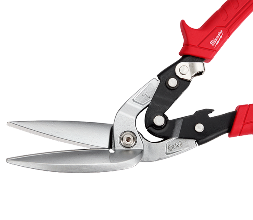 Ножницы по металлу MILWAUKEE Long Offset Aviation Snips Левый-3