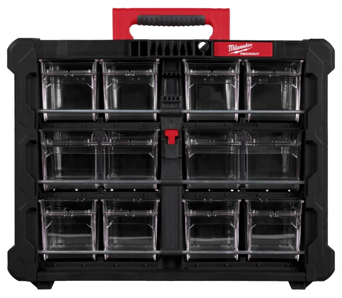 Organaizer MILWAUKEE Packout Bin Organiser Plastic-2
