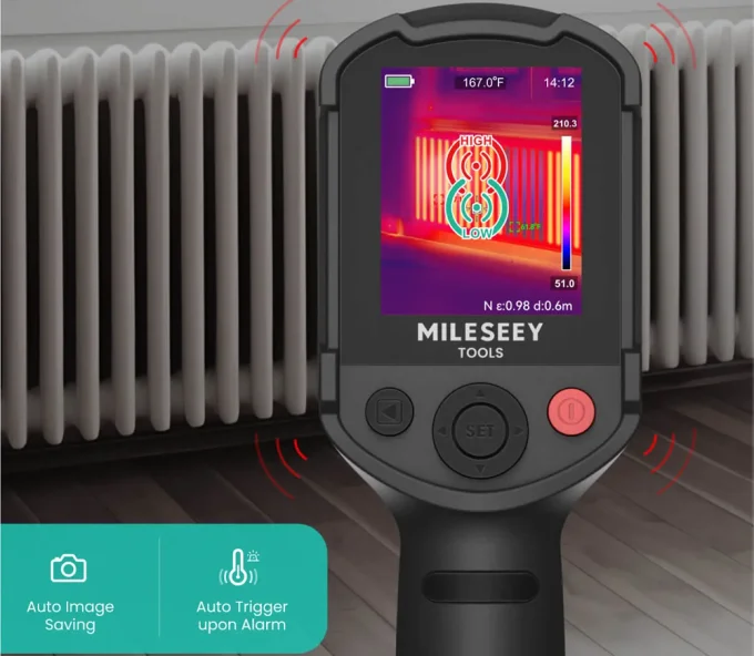 Портативный тепловизор MILESEEY TR20PRO -20/+550°C-7