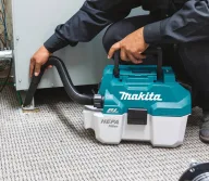 Пылесос промышленный аккумуляторный (без АКБ) MAKITA 18В DVC750LZ 67мбар 7.5л-8