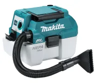 Пылесос промышленный аккумуляторный (без АКБ) MAKITA 18В DVC750LZ 67мбар 7.5л-1
