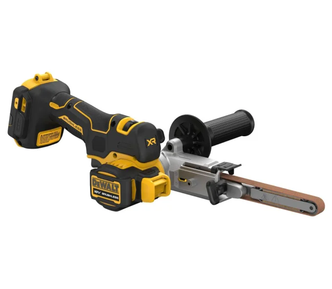 Mașină de șlefuit cu bandă fără fir (fără bat) DEWALT DCM200N-XJ  18V-2