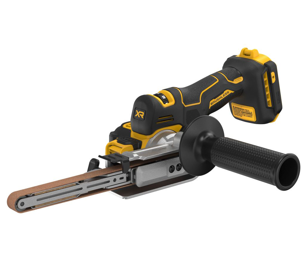 Mașină de șlefuit cu bandă fără fir (fără bat) DEWALT DCM200N-XJ  18V