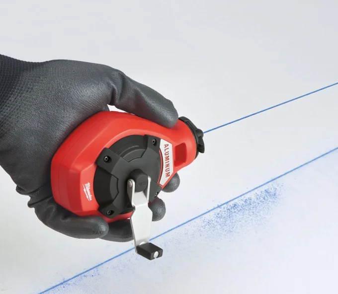 Șnur de trasat Fine Line și Rezervă Cretă Albastră Milwaukee 4932493814-6