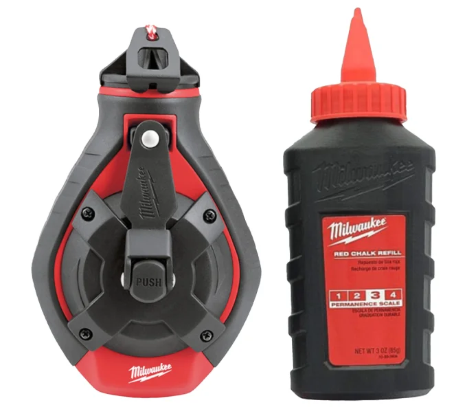 Șnur de trasat Bold Line și Rezervă Cretă Roșie Milwaukee 4932498391-1