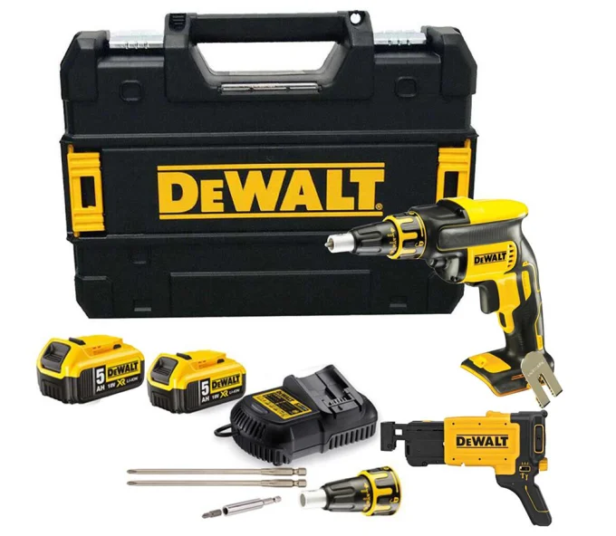Mașină de înșurubat pentru regips cu acumulator DEWALT DCF620P2K-QW 18V 5Ah-1