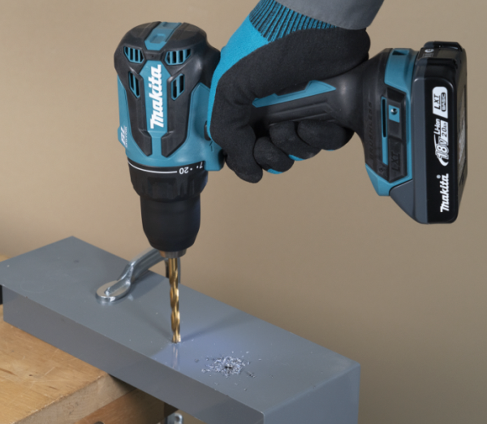 Шуруповёрт аккумуляторный ударный MAKITA DHP490WV 18В 2Ач-4
