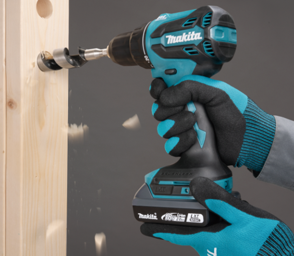 Шуруповёрт аккумуляторный ударный MAKITA DHP490WV 18В 2Ач-5