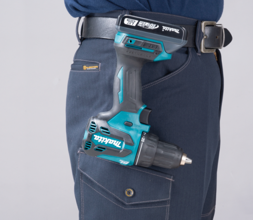 Шуруповёрт аккумуляторный ударный MAKITA DHP490WV 18В 2Ач-6
