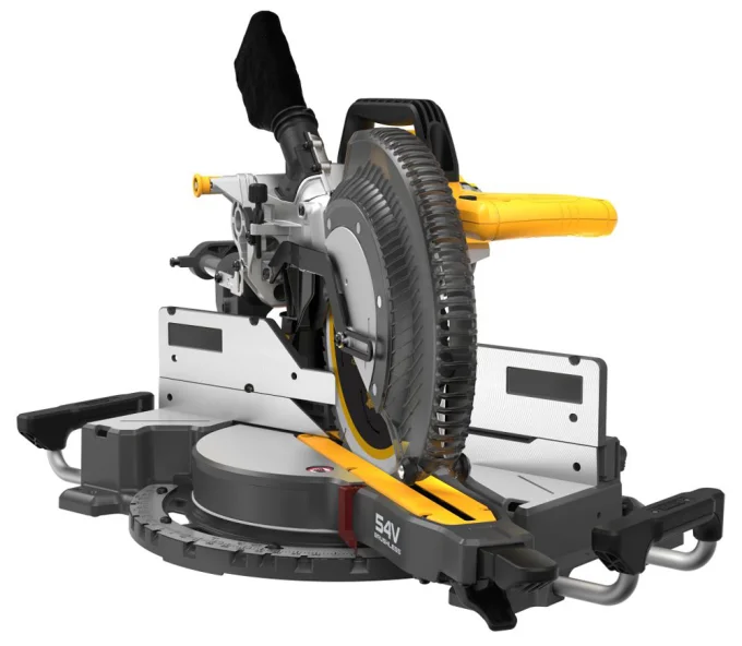 Торцовочная пила аккумуляторная 54В 9Ач DEWALT DCS781X2-QW 305мм-6