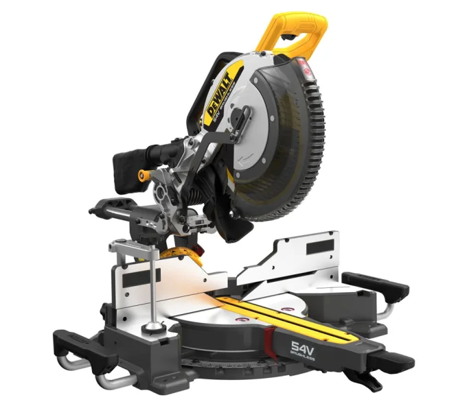Торцовочная пила аккумуляторная 54В 9Ач DEWALT DCS781X2-QW 305мм-1